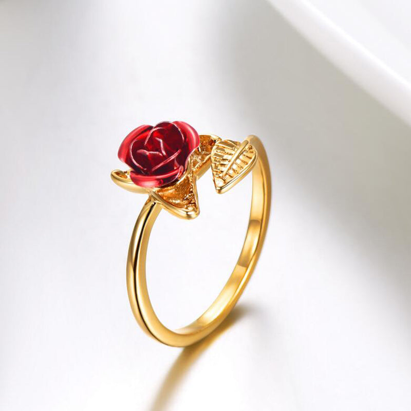 Red Rose Rings