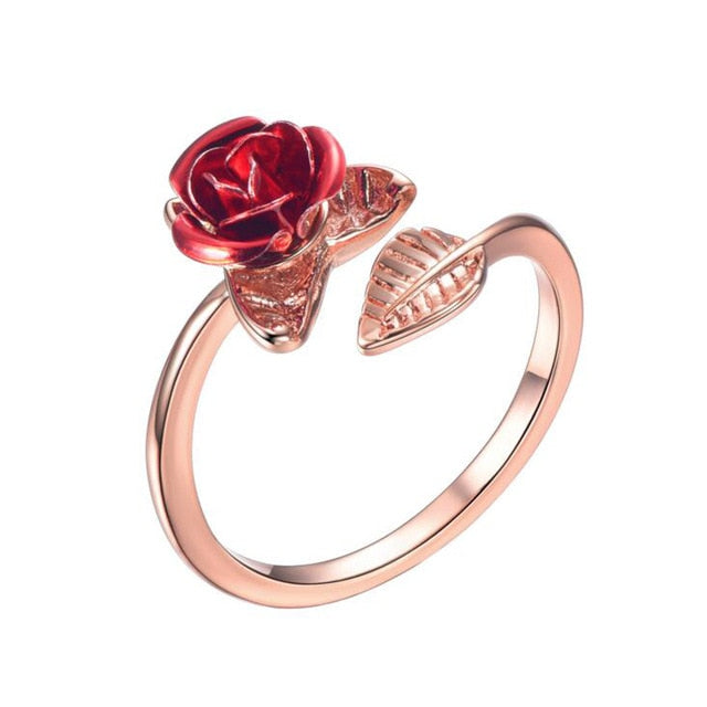 Red Rose Rings